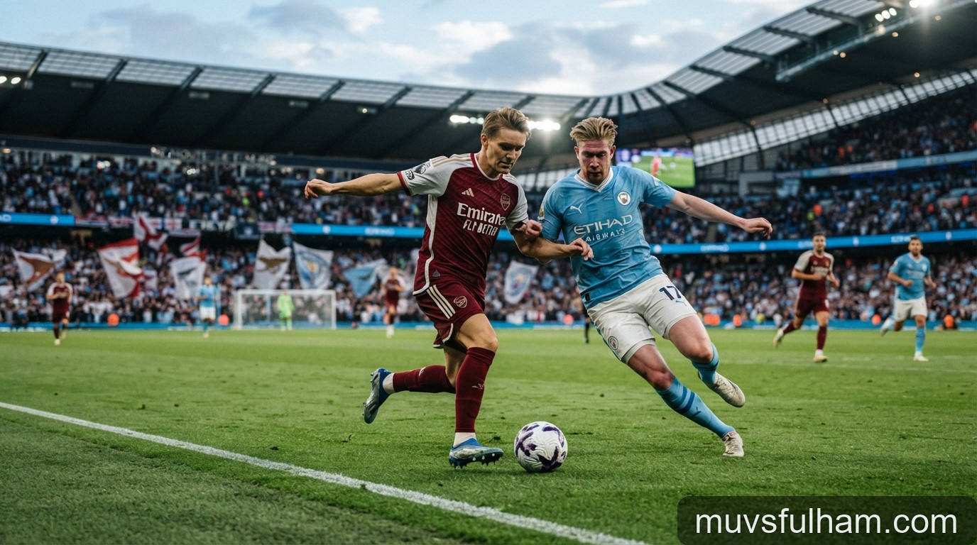Premier League 2026/27: Man City và Arsenal thiết lập thế trận song mã từ sớm