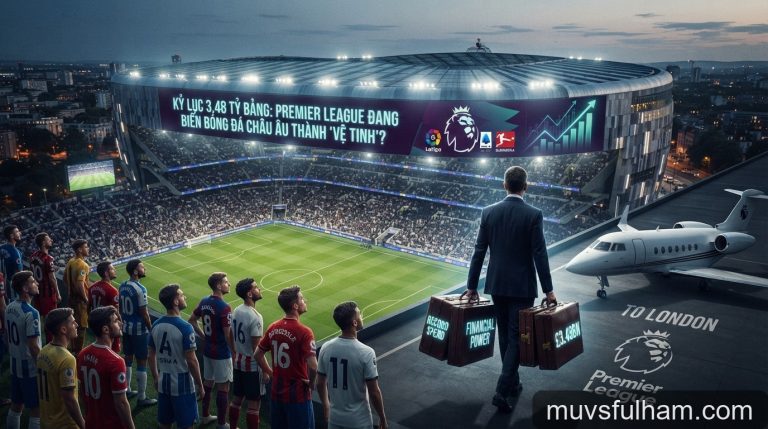 Kỷ lục 3,48 tỷ bảng: Premier League đang biến bóng đá châu Âu thành 'vệ tinh'?