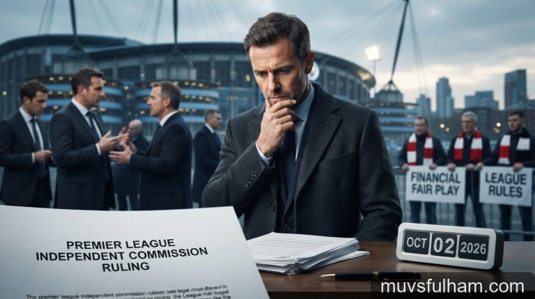 Vụ bê bối tài chính của Man City: Hạn chót kháng cáo và áp lực từ các đối thủ Premier League